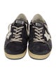 Golden Goose Suede Distressed Accents Sneakers