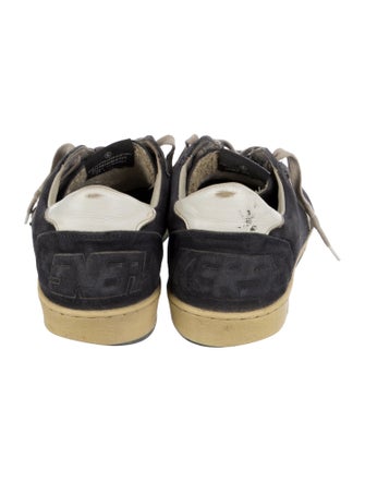Golden Goose Suede Distressed Accents Sneakers