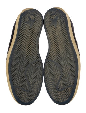 Golden Goose Suede Distressed Accents Sneakers