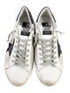 Golden Goose Leather Printed Sneakers