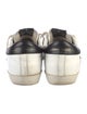 Golden Goose Leather Colorblock Pattern Sneakers