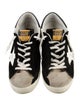 Golden Goose Suede Colorblock Pattern Sneakers
