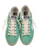 Golden Goose Suede Colorblock Pattern Sneakers