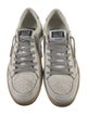 Golden Goose Leather Printed Sneakers