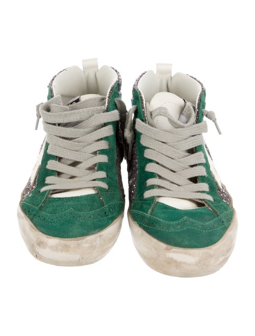 Golden Goose Suede Printed Sneakers