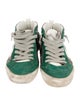 Golden Goose Suede Printed Sneakers