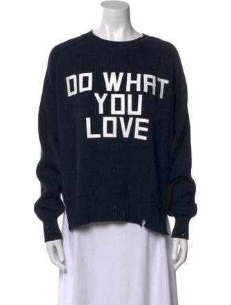 Golden Goose Graphic Print Crew Neck Sweatshirt