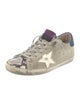 Golden Goose Suede Printed Sneakers