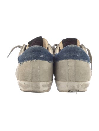 Golden Goose Suede Printed Sneakers