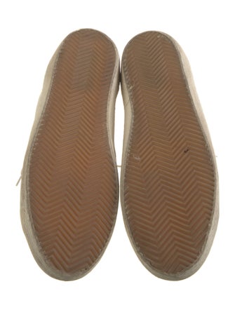 Golden Goose Leather Printed Sneakers