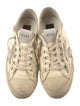 Golden Goose Leather Printed Sneakers