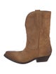 Golden Goose Suede Western Boots