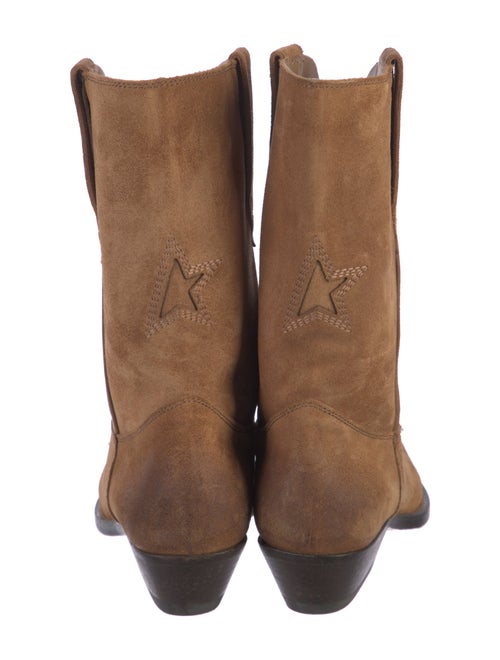 Golden Goose Suede Western Boots