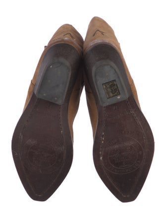 Golden Goose Suede Western Boots