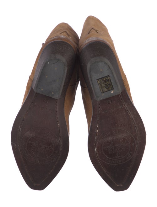 Golden Goose Suede Western Boots