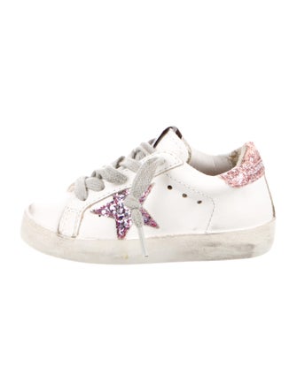 Golden Goose Leather Low Top Sneakers