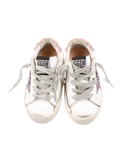 Golden Goose Leather Low Top Sneakers