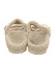 Golden Goose Shearling Animal Print Espadrilles
