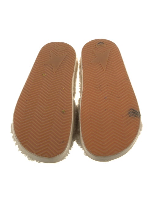 Golden Goose Shearling Animal Print Espadrilles