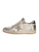 Golden Goose Leather Printed Sneakers