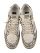 Golden Goose Leather Printed Sneakers