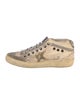 Golden Goose Canvas Printed Sneakers