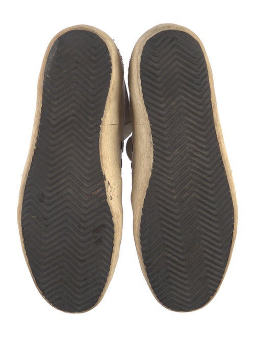 Golden Goose Canvas Printed Sneakers