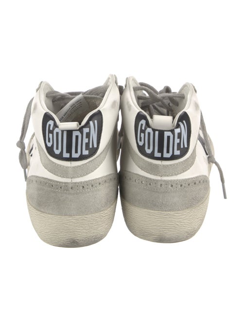 Golden Goose Leather Colorblock Pattern Sneakers