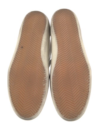 Golden Goose Leather Colorblock Pattern Sneakers