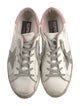 Golden Goose Leather Printed Sneakers