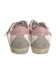 Golden Goose Leather Printed Sneakers
