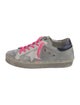 Golden Goose Glitter Distressed Accents Sneakers