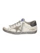 Golden Goose Leather Printed Sneakers