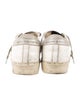 Golden Goose Leather Distressed Accents Sneakers