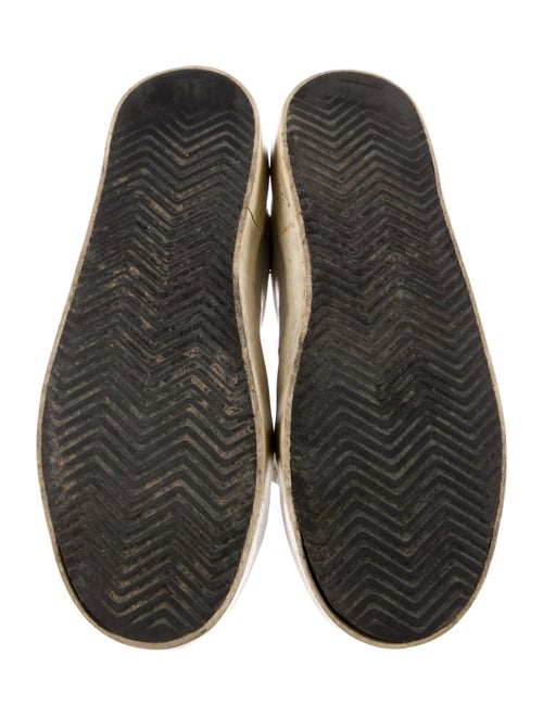 Golden Goose Leather Distressed Accents Sneakers