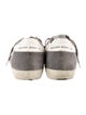 Golden Goose Suede Colorblock Pattern Sneakers