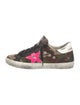 Golden Goose Printed Distressed Accents Sneakers