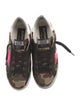 Golden Goose Printed Distressed Accents Sneakers