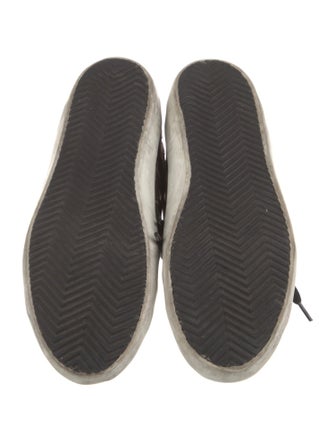 Golden Goose Printed Distressed Accents Sneakers