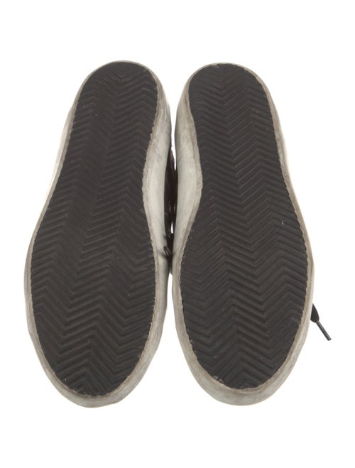 Golden Goose Printed Distressed Accents Sneakers