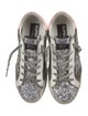 Golden Goose Glitter Printed Sneakers