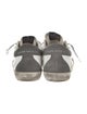 Golden Goose Leather Printed Sneakers