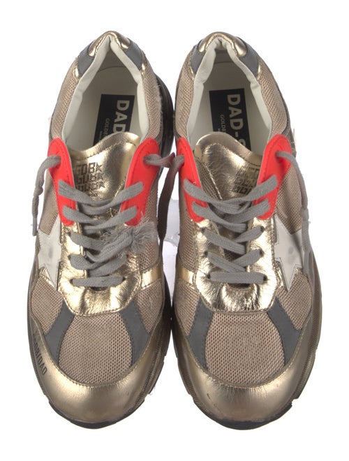 Golden Goose Mesh Printed Chunky Sneakers