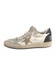 Golden Goose Leather Colorblock Pattern Sneakers