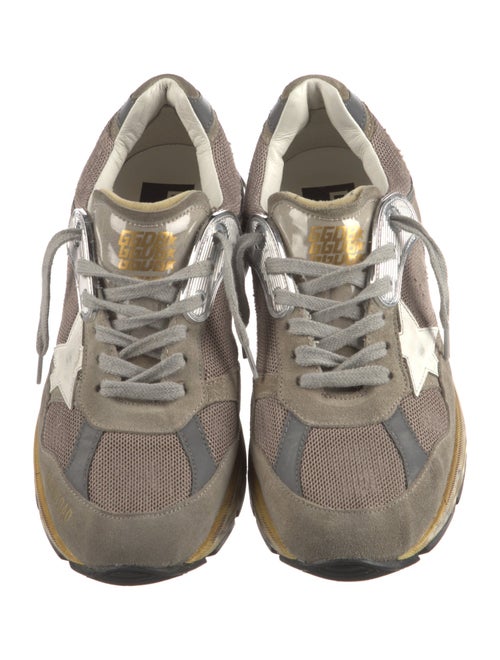 Golden Goose Suede Printed Sneakers