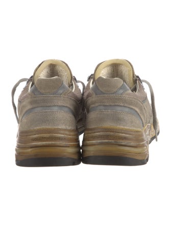 Golden Goose Suede Printed Sneakers