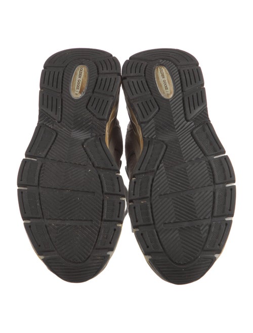 Golden Goose Suede Printed Sneakers