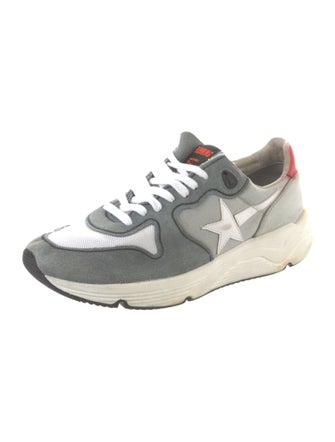 Golden Goose Suede Printed Sneakers
