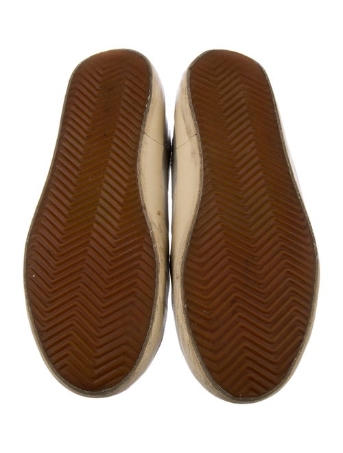 Golden Goose Leather Printed Sneakers