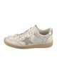 Golden Goose Leather Printed Sneakers